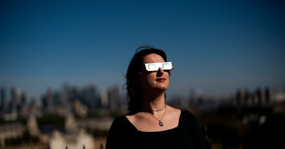 Eclipse frenzy grips Britain as thousands travel for miles in desperate search for glasses