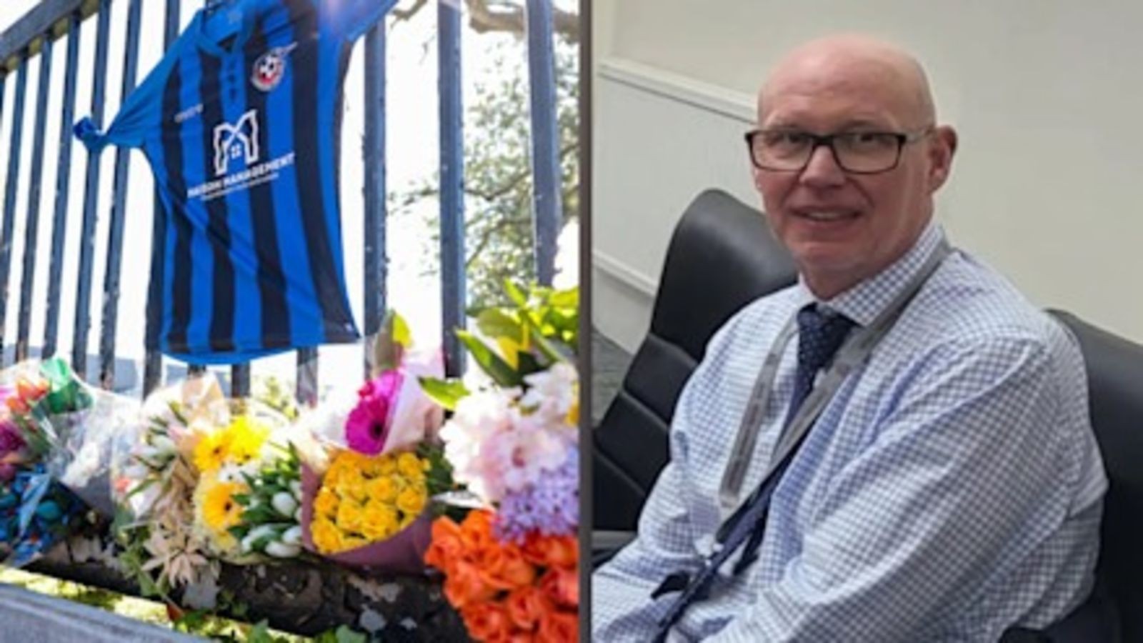 Headteacher dragged for a mile under car in murder trial, court told